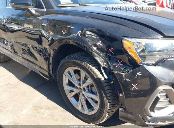 WA1DECF30N1148926 2022 AUDI Q3 Black Widok zestawu wskaźników