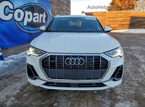 WA1DECF30S1058008 2025 AUDI Q3 White Դիմացի տեսք