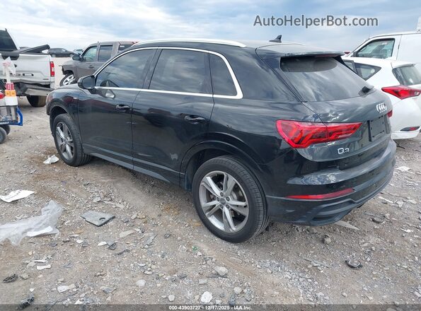 WA1DECF32K1086845 2019 AUDI Q3 Black Trasero izquierdo