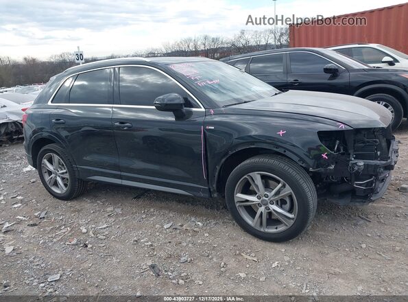 WA1DECF32K1086845 2019 AUDI Q3 Black Vista interior de 360 grados