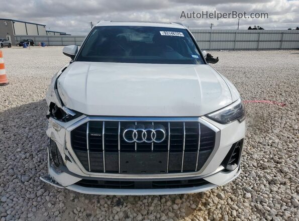 WA1DECF33M1053520 2021 AUDI Q3 White Դիմացի տեսք