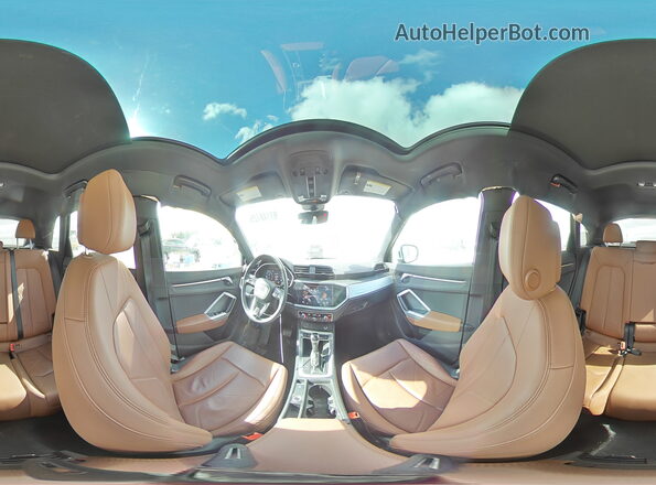 WA1DECF33M1053520 2021 AUDI Q3 White Սալոնի 360 աստիճան տեսք