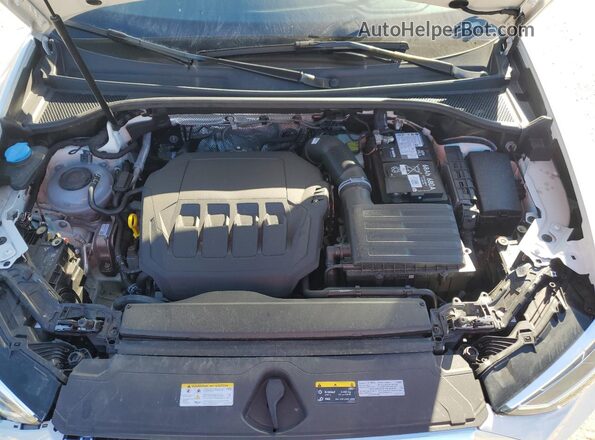 WA1DECF38S1024074 2025 AUDI Q3 White ძრავის განყოფილების ხედი