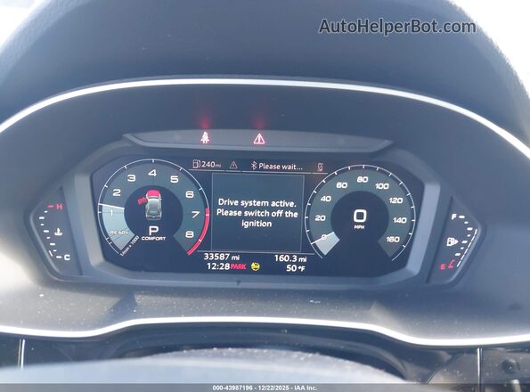 WA1DECF39R1123187 2024 AUDI Q3 Серый Вид задних сидений