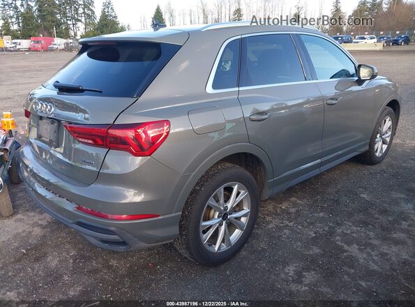 WA1DECF39R1123187 2024 AUDI Q3 Серый Задняя правая четверть