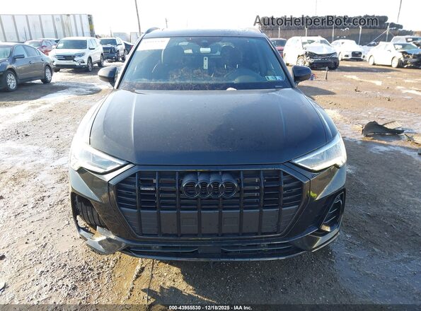 WA1DECF39R1135355 2024 AUDI Q3 Black Instrument cluster view
