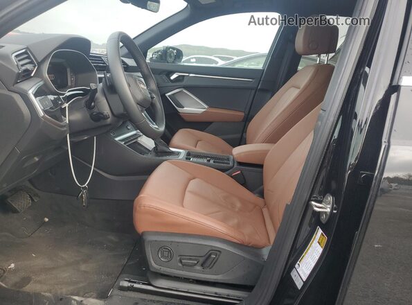 WA1DECF39S1027372 2025 AUDI Q3 Black Սալոնի դիմացի տեսք