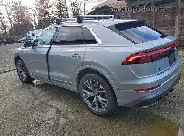 WA1DVBF1XSD036444 2025 AUDI Q8 Серебряный Задняя левая четверть