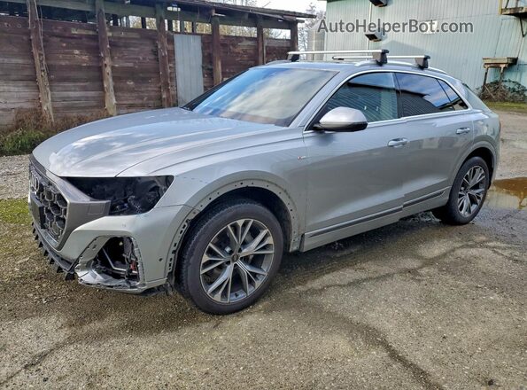 WA1DVBF1XSD036444 2025 AUDI Q8 Серебряный Передняя левая четверть