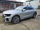 2025 Audi Q8 Progressiv Серебряный vin: WA1DVBF1XSD036444 Damage: Left Head Lamp, Broken, Replacement Required