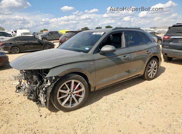 WA1E2AFY6R2104636 2024 AUDI Q5 Charcoal Przód lewy