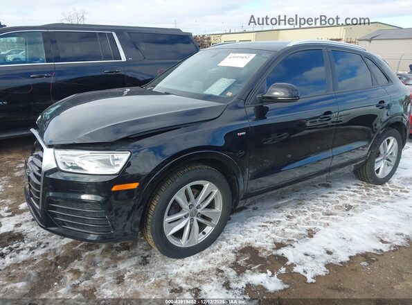 WA1ECCFS8JR027042 2018 AUDI Q3 Black Задня права чверть