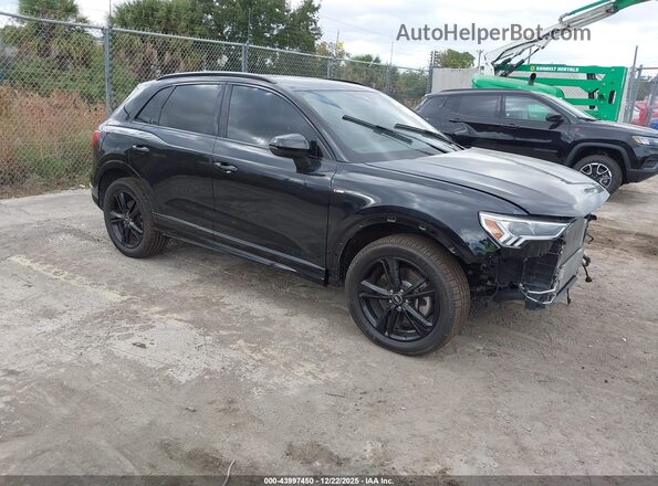 WA1EECF30M1025999 2021 AUDI Q3 Черный Передняя правая четверть