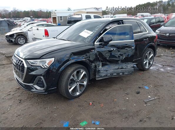 WA1EECF32M1034221 2021 AUDI Q3 Черный Передняя левая четверть