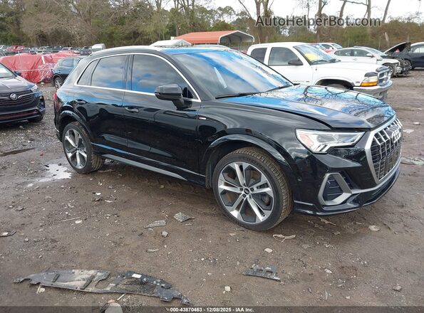 WA1EECF32M1034221 2021 AUDI Q3 Черный Передняя правая четверть