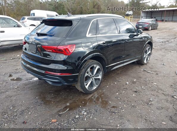 WA1EECF32M1034221 2021 AUDI Q3 Черный Задняя правая четверть
