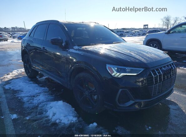 WA1EECF32R1168797 2024 AUDI Q3 Black Передня права чверть