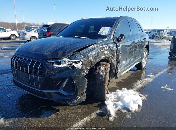 WA1EECF32R1168797 2024 AUDI Q3 Black Передня ліва чверть
