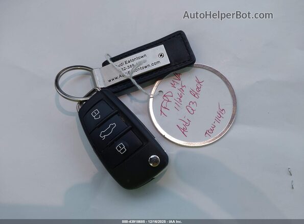 WA1EECF32R1168797 2024 AUDI Q3 Black Вид панелі приладів