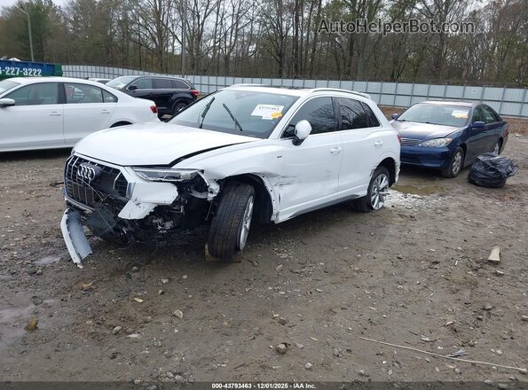 WA1EECF35R1082724 2024 AUDI Q3 Белый Передняя левая четверть