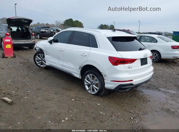 WA1EECF35R1082724 2024 AUDI Q3 Белый Задняя левая четверть