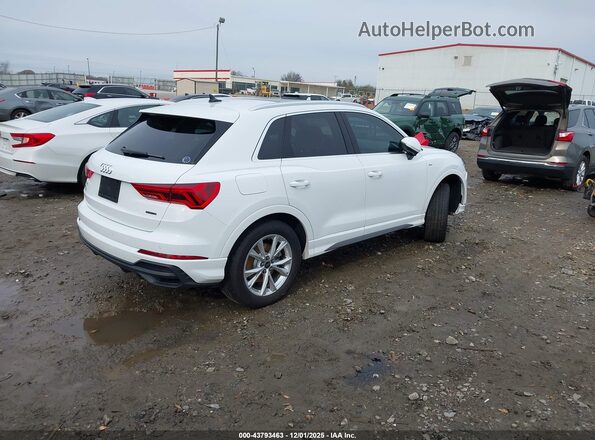 WA1EECF35R1082724 2024 AUDI Q3 Белый Задняя правая четверть