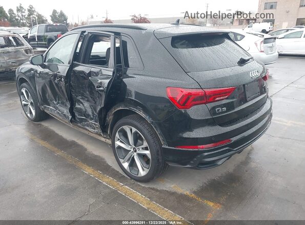 WA1EECF37M1152507 2021 AUDI Q3 Black Tył lewy