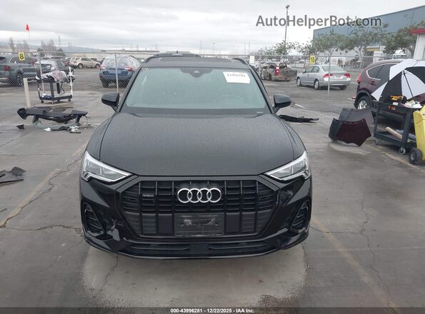WA1EECF37M1152507 2021 AUDI Q3 Black Widok zestawu wskaźników