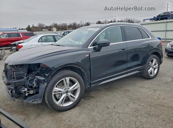 WA1EECF37N1130783 2022 AUDI Q3 Черный Передняя левая четверть