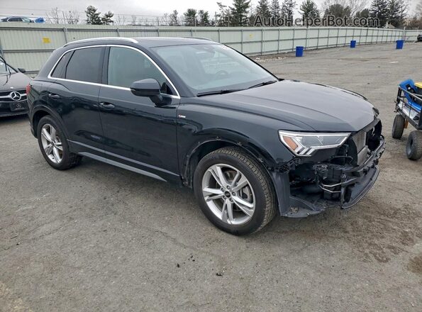 WA1EECF37N1130783 2022 AUDI Q3 Черный Передняя правая четверть