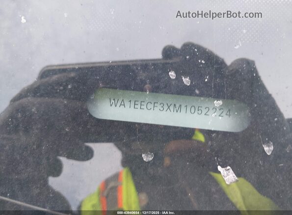 WA1EECF3XM1052224 2021 AUDI Q3 White 