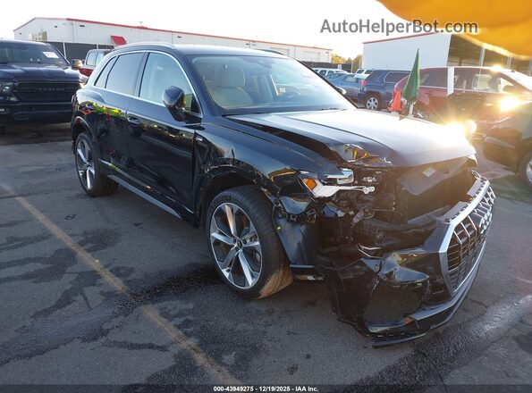 WA1EECF3XM1145180 2021 AUDI Q3 Black Առջևի աջ