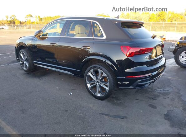 WA1EECF3XM1145180 2021 AUDI Q3 Black Հետևի ձախ