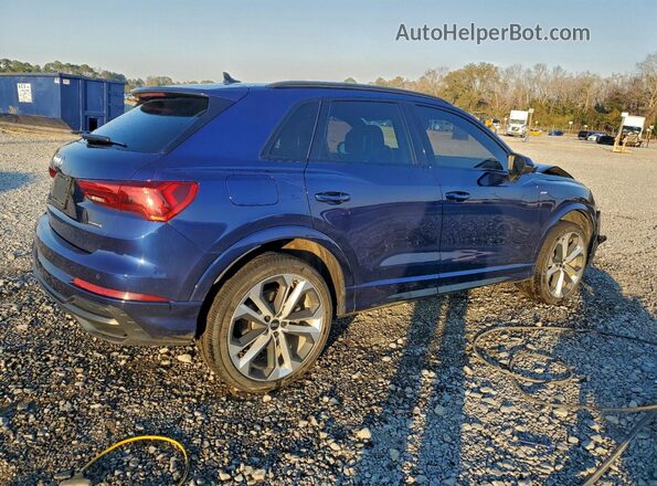 WA1EECF3XM1153750 2021 AUDI Q3 Blue Tył prawy