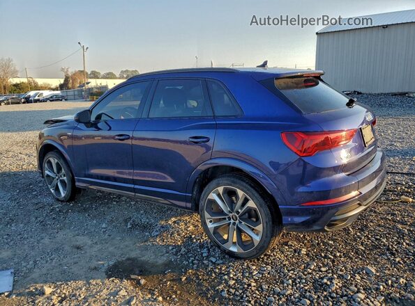WA1EECF3XM1153750 2021 AUDI Q3 Blue Tył lewy