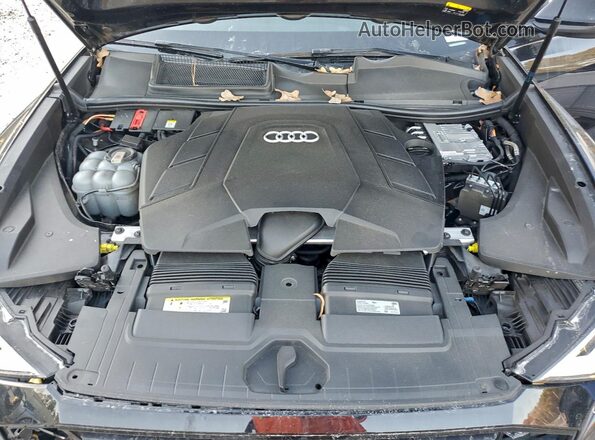 WA1EVAF10KD037049 2019 AUDI Q8 Black Widok wnętrza z tyłu