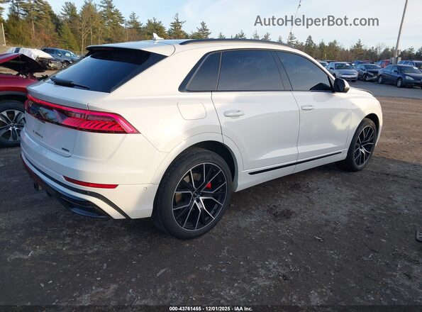 WA1EVAF16MD038905 2021 AUDI Q8 Белый Задняя правая четверть