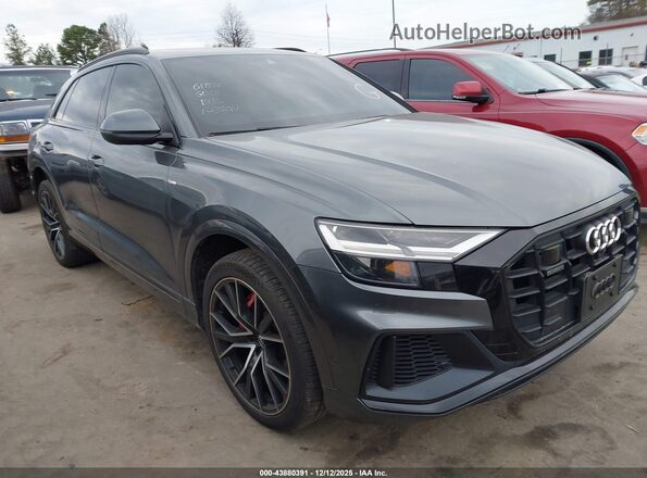 WA1EVAF17KD007563 2019 AUDI Q8 Gray წინა მარჯვენა