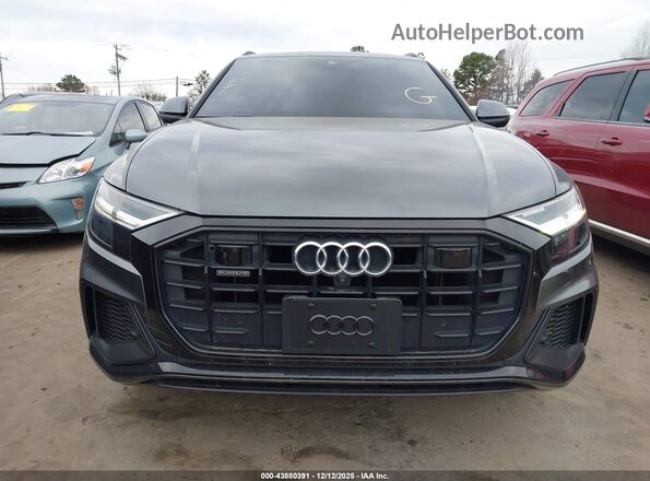 WA1EVAF17KD007563 2019 AUDI Q8 Gray უკანა სალონის ხედი