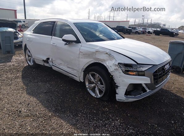 WA1EVBF19PD015757 2023 AUDI Q8 Белый Передняя правая четверть