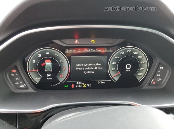 WA1FECF39S1099021 2025 AUDI Q3 Черный Вид щитка приборов