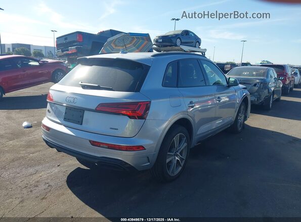 WA1GAAFY2S2039124 2025 AUDI Q5 Silver Задня права чверть