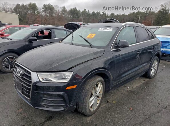 WA1JCCFSXHR006802 2017 AUDI Q3 Черный Передняя левая четверть