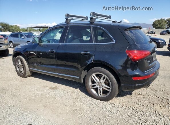 WA1L2AFP5HA008886 2017 AUDI Q5 Black უკანა მარცხენა