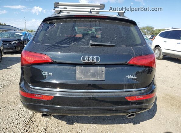 WA1L2AFP5HA008886 2017 AUDI Q5 Black უკანა ხედი