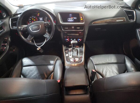 WA1L2AFP6GA117534 2016 AUDI Q5 Black Вид панелі приладів