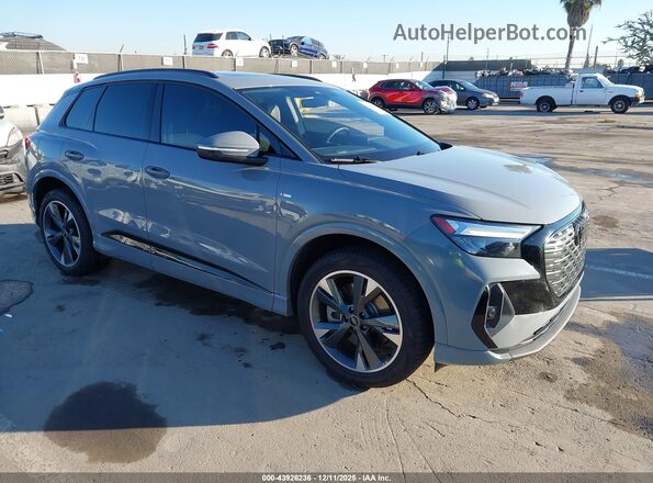 WA1L2BFZ8PP002633 2023 AUDI Q4 Серый Передняя правая четверть