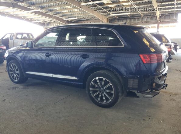 WA1LAAF79KD041480 2019 AUDI Q7 Синий Задняя левая четверть