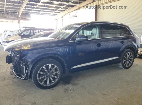 WA1LAAF79KD041480 2019 AUDI Q7 Синий Передняя левая четверть