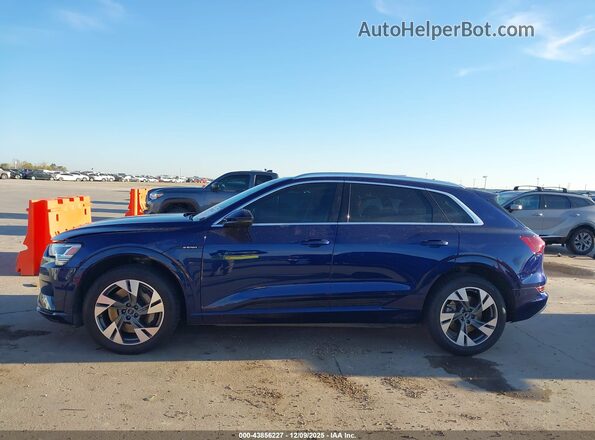 WA1LAAGE2MB016318 2021 AUDI E-TRON Blue სალონის 360-გრადუსიანი ხედი